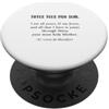 Faithful Threads of Inspiration and Devo Cattolico motivazionale motivazionale di San Luigi di Montfort PopSockets PopGrip Adesivo