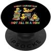 Smart Duck Designs Sicuramente non tutto in una scuola di anatre di fila PopSockets PopGrip Adesivo