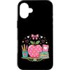 Learning Lane Designs Custodia per iPhone 16 Plus Carino Apple Libri Matite Scuola Istruzione