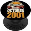 FernwehFarben Studio Geburtstage Grande da ottobre 2001 25° compleanno frase 25 anni PopSockets PopGrip Adesivo