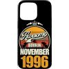 FernwehFarben Studio Geburtstage Custodia per iPhone 15 Pro Max Grande da novembre 1996 30° compleanno frase 30 anni