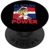 Platano Tees Platano Power Repubblica Dominicana Baseball Plantain Pride DR PopSockets PopGrip Adesivo