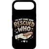 Adopt Don't Shop Pet Parent Designs Custodia per iPhone Air Rescue Cat Owner Non sono sicuro di chi ha salvato chi rifugio per animali