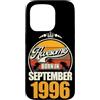 FernwehFarben Studio Geburtstage Custodia per iPhone 15 Pro Grande da settembre 1996 30° compleanno frase 30 anni