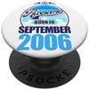 FernwehFarben Studio Geburtstage Grande da settembre 2006 20° compleanno frase 20 anni PopSockets PopGrip Adesivo