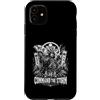 Samurai Warrior Command The Storm Custodia per iPhone 11 Comando La Tempesta si piega al Samurai Fan