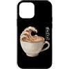 Kanagawa Coffee Co Custodia per iPhone 12 mini Souvenir giapponese Great Wave Off Kanagawa tazza da caffè latte