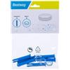 Bestway Kit 6 Perni e 6 Guarnizioni Bestway per Piscine Steel Pro Rotonde