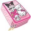 Cerdà Astuccio Triplo Zip con Accessori Hello Kitty