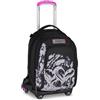Seven Zaino Trolley Jack Sganciabile 8 Ruote Plumpy Line Girl