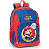 Panini Editore Zaino Scuola Panini Super Mario Organizzato 31 Litri