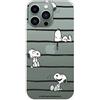 LA CASA DE LAS CARCASAS Custodia per iPhone 14 Pro MAX Ufficiale di Snoopy, strisce per proteggere il tuo cellulare. Cover per iPhone in silicone flessibile con licenza ufficiale Snoopy