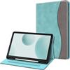 FINTIE Custodia per Samsung Galaxy Tab S6 Lite 10.4'' 2024/2022/2020 (SM-P620/P625/P613/P619/P610/P615) con S Pen Holder - [SlimShell] Multi-angli Leggero Morbida TPU Cover Case, Turquoise