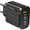 Genérico 4 Pezzi Spina di Caricatore USB da 12 W, Alimentatore da 5 V/2,4 A Spina di Caricatore USB Compatibile con