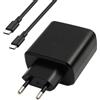 Supecesorio Caricabatterie per Samsung Ricarica Rapida, 45 W Caricabatterie USB C con cavo di tipo C da 2 m, alimentazione presa di alimentazione USBC, adattatore per Galaxy S25/S24/S23/S22/S21 Ultra/S20/S20+