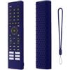 Fiorky Custodia for telecomando con cordino Custodia protettiva for telecomando Antiurto Accessori antiscivolo for Hisense ERF3A80 ERF3B80H ERF3C80H ERFTG80H