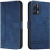 Lihondar Cover per Oppo Realme 9 PRO 5G/Realme 9 5G, Custodia Realme 9 PRO 5G/Realme 9 5G Portafoglio, Flip Libro Wallet Case Custodia in Pelle PU, Slot per Schede, con Magnetica a Scatto (Blu)