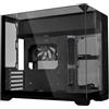Lian Li O11 VISION-M mATX Dual Chamber Case - Black