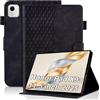 Vkooer - Custodia per Honor Pad X9a 11,5 pollici 2025, in pelle PU di alta qualità, con supporto multi-angolare e scomparti per carte, cover smart per tablet Honor Pad X9a, nero