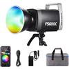 NEEWER FS600C 600W Luce Video LED RGB Pro con Controllo APP/2.4G/DMX, Illuminazione Continua COB 2500-7500K 52500lx/1m, Faretto CRI95+/TLCI97+ con Borsa per Fotografia Studio Registrazione Streaming