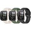 CHULN 3 Pezzis Silicone Cinturino Compatibile con Amazfit Balance 2/Balance/Active Max/Bip 6/Bip 5/Cheetah/Cheetah Pro, 22mm Sportivo Braccialetto di Ricambio per Smartwatch.(No host)