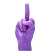 CandleHand Candela per gesti delle mani F*CK YOU - Dito medio - Grande mano reale Dimensioni 22 x 9 x 8 cm - Compleanno insolito, ufficio, regalo di inaugurazione della casa (Viola)