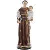 Palais du Rosaire Statua di Sant'Antonio decorata in resina 12 cm - Statua di Santi - Culto cristiano in plastica