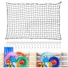 Generic Rete organizer per giocattoli da piscina, rete organizer galleggiante, borsa organizzativa, borsa portaoggetti galleggiante di grande capacità, rete elastica per palline da parco acquatico, sedie da