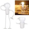 Cymwer Luce Notturna for Sportivi Divertenti a Forma Modificabile, Luci Notturne a Forma Fai-da-Te con Ventosa, Mini Luce Notturna Carina for la Camera delle Ragazze dei Ragazzi Adulti