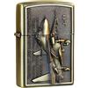 junweideyi Accendino Stile Cinese 2025 Regali di Capodanno Cinese, Sostituibile per Zippo (Solo Custodia), Inserto Compatibile Dimensioni 3,6 cm * 1,2 cm * 5 cm (Stile 7)