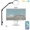 Lume Cube Lampada da scrivania LED Edge 2.0, dimmerabile, per casa e ufficio, con porta di ricarica USB e braccio oscillante resistente, temperatura e luminosità del colore regolabili, luce per webcam