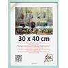 3-B LUND - Cornice portafoto in legno, 30 x 40 cm, colore: verde menta
