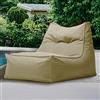 SXBCyan Fodera Pouf da Esterno (Senza Imbottitura) Poltrona a Sacco Galleggiante in Oxford, Resistente alle Intemperie, for Esterni, Senza Imbottitura, for Giardino, Spiaggia, Piscina(Dark Sand)