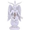 Nemesis Now B5260S0 - Statuetta di Baphomet del Signore Oscuro, 26 cm, colore: Bianco