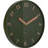 PRESENT TIME Orologio Da Parete Amena Verde