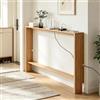 KERIVO Consolle Da Ingresso,Tavolino Stretto E Lungo per Divano,Consolle Sottile,Adatta per Un Uso Efficiente Dello Spazio,Come Dietro Le Porte,Dietro I Divani 120×15×69cm