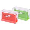 Wresetly 2 pezzi Infila-ago automatico, per cucire ago (verde + arancione)