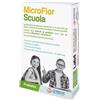 CEMON Srl Microflor Scuola - CEMON - Confezione da 30 compresse masticabili - Integratore a base di probiotici, vitamine C e D, formulato per bambini.