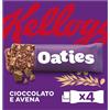 Kellogg's Oaties Cioccolato e Avena 4 x 40 g