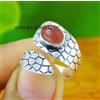 Fatto a mano Anello regalo fatto a mano Charry Quartz Gemstone in argento sterling 925 mis...