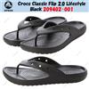 Crocs Classic Flip 2.0 Lifestyle nero 209402-001 taglia unisex