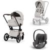 Cybex Platinum - Trio Cybex Platinum Style Priam Rose Gold City Grey Cloud T