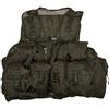 Mil-Tec Gilet tattico con 9 Tasche (Oliva), Verde, Taglia Unica