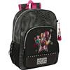 safta K-POP Demon Hunters - ENERGY - Zaino scuola bambino, zaino bambino, zaino per bambini, adattabile al carrello, ideale per bambini in età scolare, comodo e versatile, resistenza, 33 x 14 x 42 cm