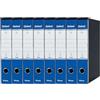 Esselte OXFORD G84 Registratore con Custodia, con Meccanismo a Leva N.1 in Formato Protocollo (23x33cm) con Dorso da 5 cm, Blu, Conf.da 8 pezzi, 390784050
