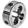 sourcing map M10 X 1,25 Metrico Rotondo Die, Filettatura Macchina Mano Sinistro Filettatura Die, Utensile Lega Acciaio