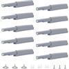 TOPCZY 10pcs Push to Open Chiusura Magnetica per Ante, push pull per ante magnetico, Scrocco magnetico chiusura magnetica per l'apertura/chiusura della porta con la semplice pressione di un pulsante