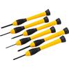 Stanley 0-66-052 Set di cacciaviti 6 pezzi, Lama Nera Ossidata