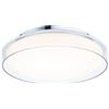 Paulmann 71075 Plafoniera LED Selection Bathroom Luena IP44 3000K 860lm 230V 16,5W vetro, cromo, luce da bagno