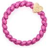 By Eloise London Gold Heart Woven colore Bubblegum Pink
